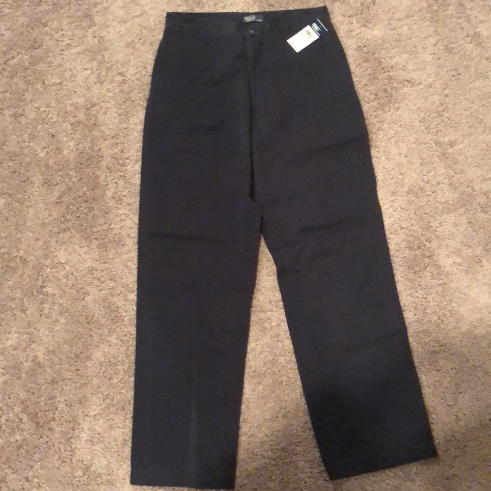 🔥UNUSED POLO RALPH LAUREN BLACK PANTS!